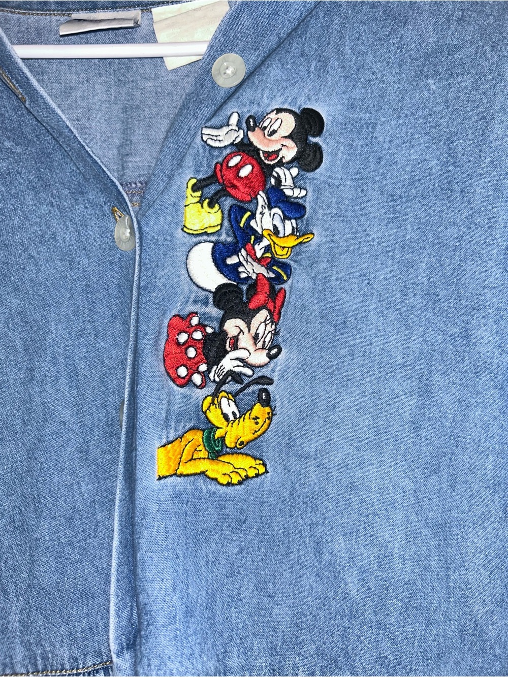 Vintage Disney Denim Dress - Picture 2 of 5